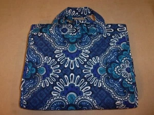 NEW Vera Bradley Hanging Travel Organizer Toiletry Cosmetic BAG Blue & White - Picture 1 of 9