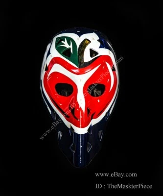 Máscara de hockey sobre hielo casco de portero portátil decoración del hogar Wayne Thomas G27 Foto 1 de 4