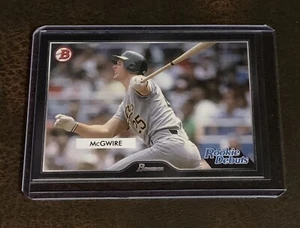 2019 TOPPS ON DEMAND 55 BOWMAN #R9 MARK MCGWIRE ROOKIE DEBUTS - Picture 1 of 2