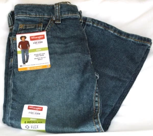 Wrangler Boys Jeans Five Star Premium Boot Flex Size 6 Regular - Picture 1 of 9