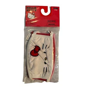 HELLO KITTY Childs Size 4+ 3-Packl Face Mask Red Pink White OS - Picture 1 of 4