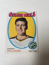 1971-72 TOPPS HOCKEY #31 TOMMY WILLIAMS CALIFORNIA GOLDEN SEALS