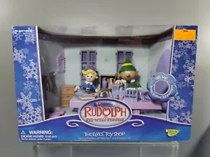 NUEVO JUEGO SELLADO LANE DE MEMORIA RUDOLPH EL RENO NARIZ ROJA LOS ELFOS TOY SHOP - Imagen 1 de 7
