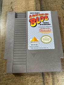 A Boy And His Blob Trouble On Blobolonia -Nintendo NES -Solo Cart-Testato Funzionante