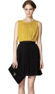 JASON WU TARGET Women’s Yellow Gold Textured Peplum Top XL NWT - Image 1 of 4