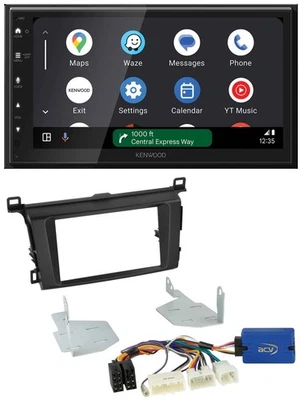 Kenwood DAB Bluetooth USB MP3 2DIN Autoradio für Toyota RAV 4 (ab 2013) - Bild 1 von 4