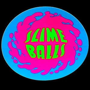 Santa Cruz Slime Balls Skateboard Sticker in Neon Pink, Neon Grün & Blau - Bild 1 von 5