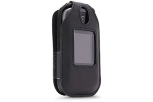 Custodia in pelle per Consumer Cellular Link Z2332, Link II Z2335 Flip Phon... - Foto 1 di 9