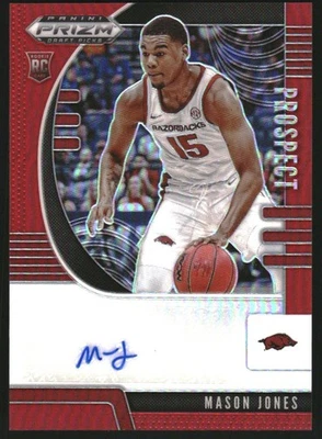 2020-21 Panini Prizm Draft Picks Prospect Autographs Red #59 Mason Jones/199 - Image 1 of 2