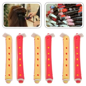 Herramienta de rizado 24 piezas accesorios para el cabello rizadores para bricolaje corto permanente - Imagen 1 de 12