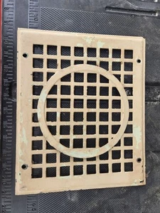 Vintage floor grate 9.75" x 10.75" - Picture 1 of 2
