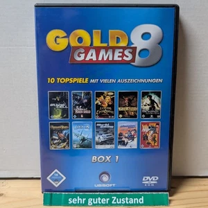 Gold Games 8 (PC) NUR Box 1 mit Rainbox Six 3, Fluch der Karibik u.v.m. - Bild 1 von 2