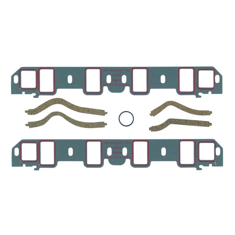 Mr Gasket Intake Gasket Set 5834; Ultra-Seal 2.11 x 1.25 in. for SBF - Image 1 of 1