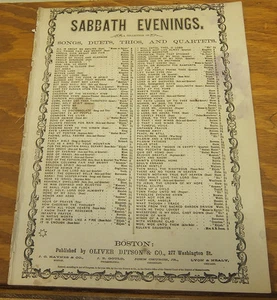 1854 Noten //// DAS ABENDGEBET - Bild 1 von 2
