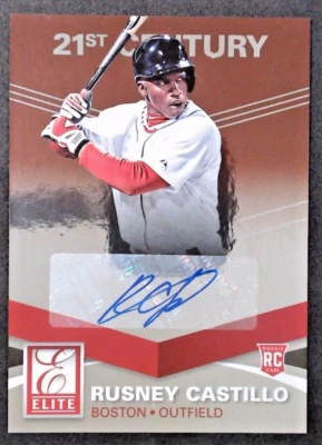Rusney Castillo 2015 Elite 21st Century Signatures #2 - Image 1 of 2