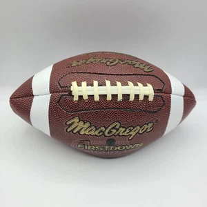 MacGregor First Down Compuesto Fútbol Talla Oficial Regent Deportes Edades 14 en adelante - Imagen 1 de 6