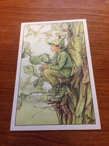 Cicely Mary Barker Flower Fairy Postcard - Elm Fairy - NEW - Picture 1 of 1