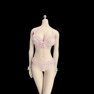 1:6 Scale Pink Underwear Bra Briefs Set Fit for12'' Female Action Figure PH TBL - Picture 1 of 2