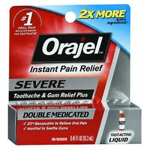 Baby Orajel Toothache Pain Relief Liquid Maximum Streng