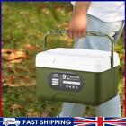 UK 9L camping-car réfrigérateur seau à glace portable pour camping en plein air pêche (