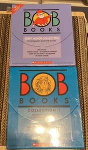 Lot of 2 Bob Books Collection 1 + Sight Words Beginner Readers VG - Picture 1 of 2