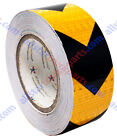 Yellow Arrow Reflective Tape 2' Hazard Warning Reflective Conspicuity Safety