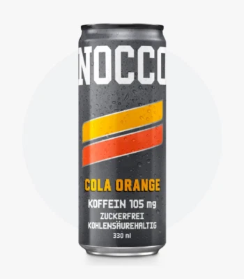 6 Dosen | NOCCO BCAA DRINK - Cola Orange | 105mg Koffein | Zuckerfrei
