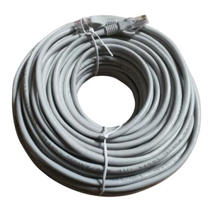 50FT CAT5e Ethernet Patch Cable,100% Copper Wire, RJ45 UTP 24 AWG Network Cord - Picture 1 of 5