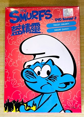 DVD  SMURF BOXSET 3 CARTOON BRAND NEW!!  RARE!!! - Image 1 of 3