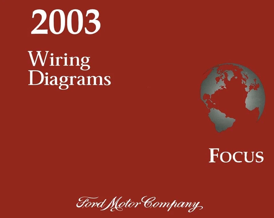 2003 Ford Focus Wiring Diagrams Schematics - Image 1 of 1
