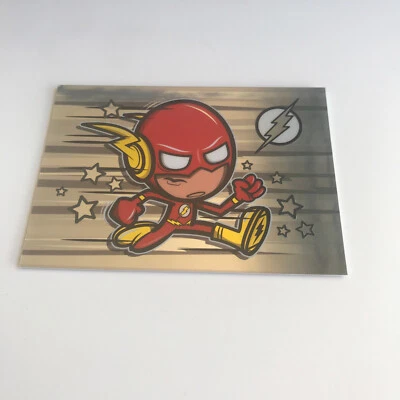 2014 DC Comics Epic Battles T-04 Silver - BAM On Cryptomium Card The Flash - Image 1 of 2