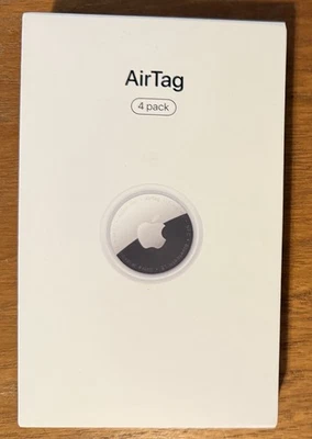 Etiqueta de aire blanca Apple AirTag MX542LL/A (paquete de 4) nueva sellada Foto 1 de 2