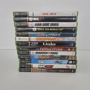 Lot Of 13 Xbox Original Video Games Assorted Titles - CIB and Tested - Picture 1 of 14