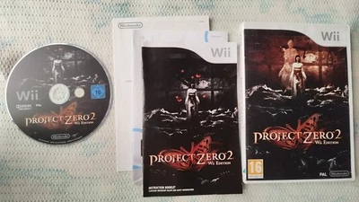 Original Nintendo Wii Project Zero 2 Wii Edition PAL - ¡EUROPEO En Inglés! Foto 1 de 4