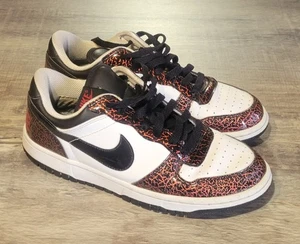 Nike Big Low Size 8.5 Athletic White/Rose Lace Up Womens 386357-161 Vintage - Picture 1 of 10