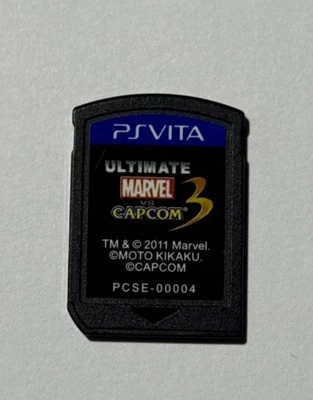 Ultimate Marvel vs. Capcom 3 VITA (Sony PlayStation Vita, 2012) Tested Working! - Image 1 of 2