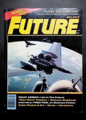 Future Magazine Premiere Issue April 1978 VF 8.0 Chesley Bonestell Cover Art - Image 1 of 3