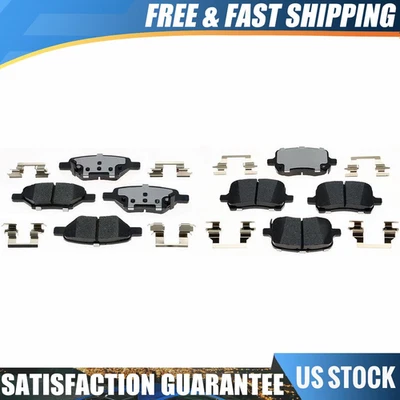 Juego de 2 pastillas de freno delanteras traseras Raybestos para Pontiac G5 2007 2008 Foto 1 de 4