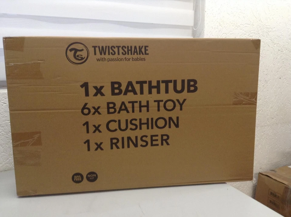 Twistshake Babywanne mit Badzubehör-Set Badespielzeug-Wassergymnastik - Neu !!! - Bild 1 von 4