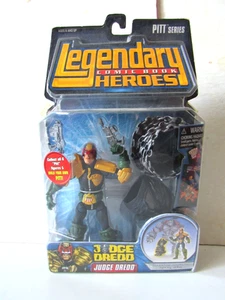 Marvel Legendary Comic Book Heroes Judge Dredd Action Figure 6" Toybiz Pitt Baf - Imagen 1 de 12