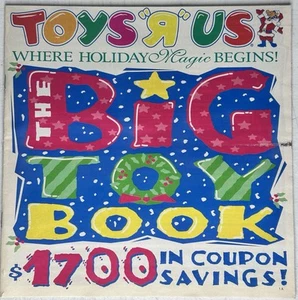 1996 Toys R Us Big Toy Book Catalog Nintendo 64 Barbie Coupons Holiday Insert - Bild 1 von 12