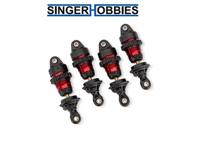 Traxxas 10865-RED Aluminum Mini GTR Short Shocks (4) MINI SLASH - Image 1 of 2