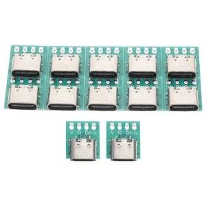 Conector convertidor PCB placa divisorra tipo C USB 12 piezas hágalo usted mismo 3,1 tipo C - Imagen 1 de 12