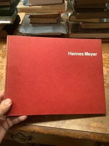 Hannes Meyer Buildings Projects And Writings Hardcover 1985 Architecture - Picture 1 of 11