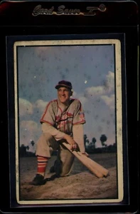 1953 Bowman Color Enos Slaughter #81 HOF (MK) - Foto 1 di 2
