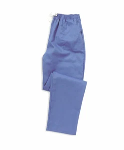Pantalones azules unisex de hospital exfoliante médico enfermeras quirúrgicas médico veterinarios salón - Imagen 1 de 1