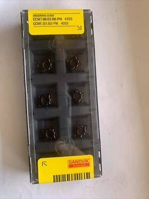 SANDVIK COROMANT  CCMT 060208-PM 4325 Nuevo - Image 1 of 4