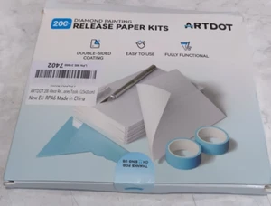 ARTDOT Double-Sided Non-Stick Release Paper for Diamond Art Kits, 15x10 cm Thick - Imagen 1 de 8