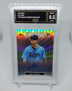 2013 Topps Finest Refractor Autograph Auto #WM Wil Myers Rookie RC GMA NMMT+!!!!