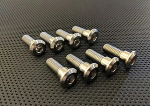 Juego completo de pernos de montaje en disco de titanio modelo no ABS HONDA Grom MSX125 pernos de rotor Ti - Imagen 1 de 4